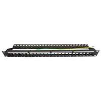Patch Panel - Unloaded 19"/1U, 24 Port,  UTP with Cable Management