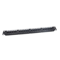 Patch Panel - 19" Cat 6 UTP 24 Ports. 1U