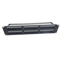 Patch Panel - 19" Cat 6 UTP 48 Ports. 2U