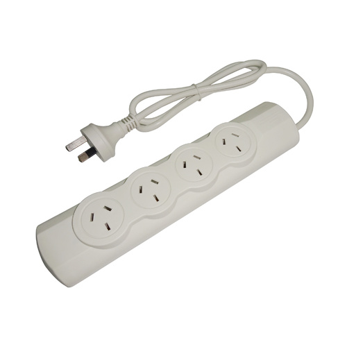 4 Outlet Powerboard with 1m Input Cable