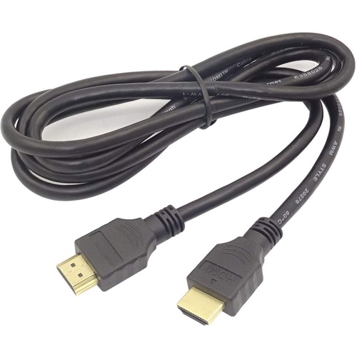 HDMI Cable 1.5m. High Speed with Ethernet. Black.
