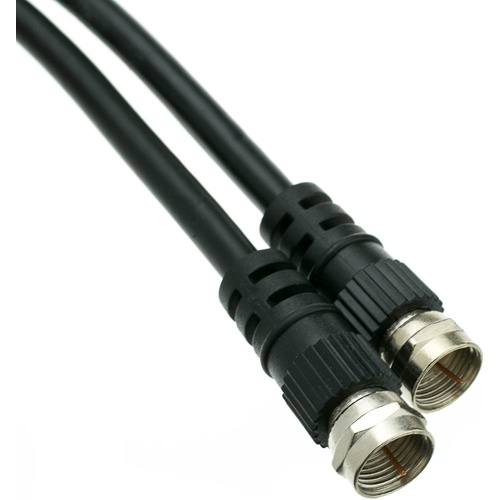 TV Coax F-Connector to F-Connector. PAL Type. 1.5m Cable.