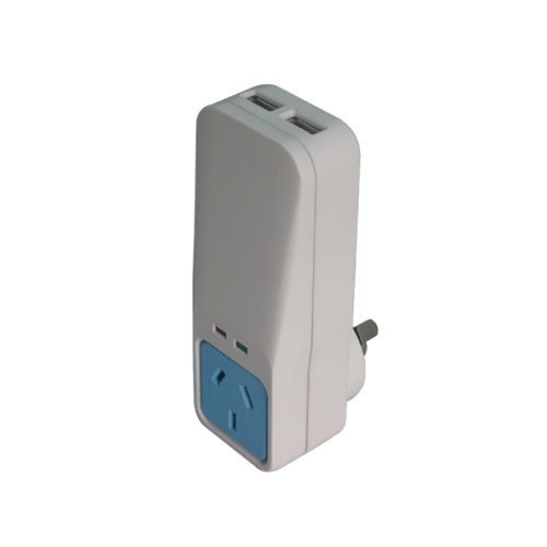 USB Power Adaptor with Surge Protection. 3.4A USB Output.