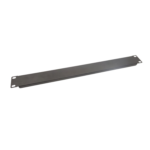 19" 1U Blank Panel for Patch Panel Black Color